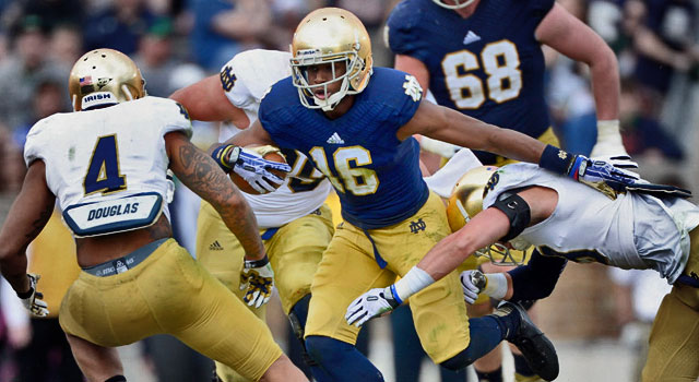 Torii Hunter - Notre Dame WR