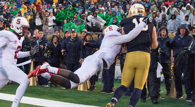 Ben Koyack - Game Winning TD - Notre Dame vs. Stanford