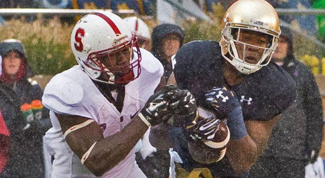 Cole Luke - Interception vs. Stanford