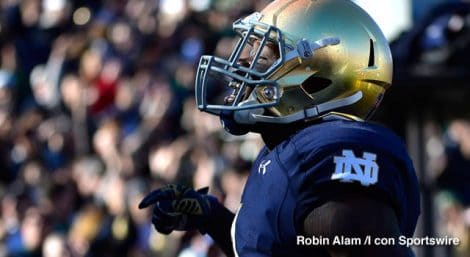 Greg Bryant - Notre Dame v. UNC