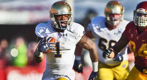 Greg Bryant - Notre Dame RB v. USC