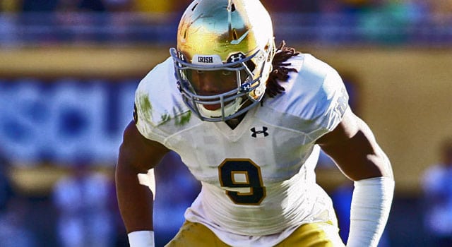 Jaylon Smith - Notre Dame LB vs ASU