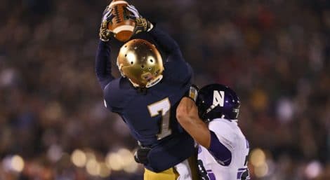 Will Fuller - Notre Dame WR vs. Northwestern