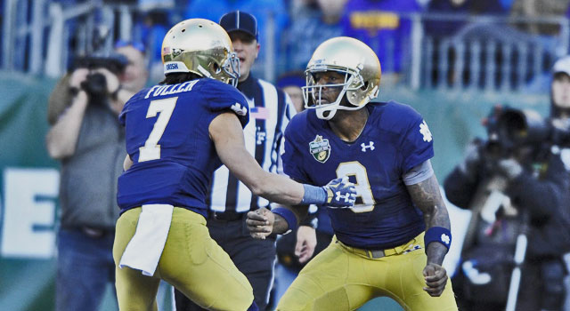 Malik Zaire - Notre Dame QB vs. LSU