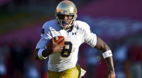Malik Zaire - Notre Dame QB vs. USC