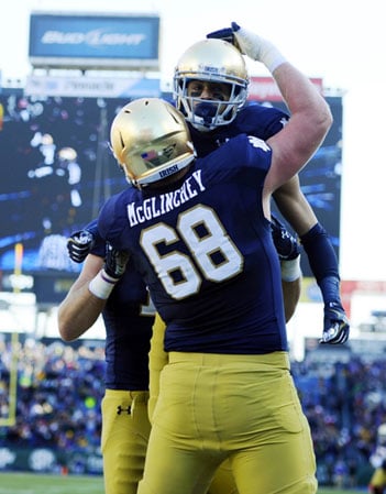 Mike McGlinchey - Notre Dame OT