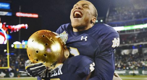 Cody Riggs - Notre Dame CB v. LSU
