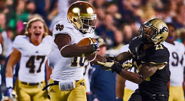 Davaris Daniels - Notre Dame WR going to NFL