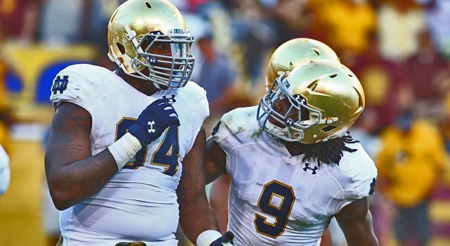 Jaylon Smith & Jarron Jones - Notre Dame Defenders