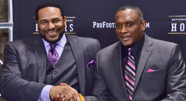 jerome bettis tim brown hall of fame