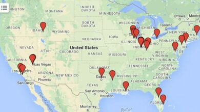 notre dame recruiting states map