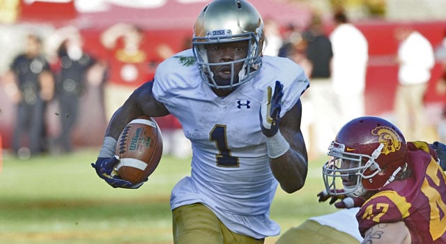 Greg Braynt - Notre Dame RB Spring 2015