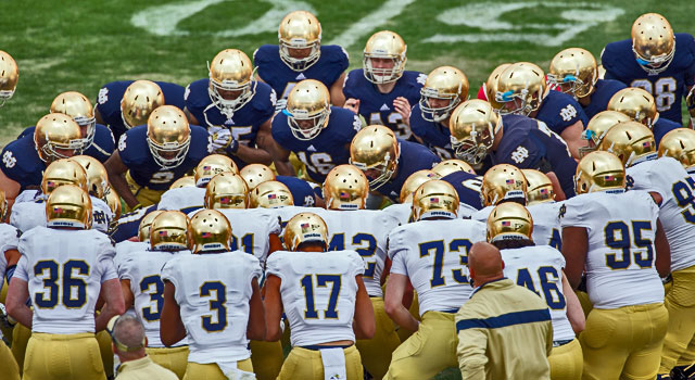 2015 Notre Dame Blue Gold Game