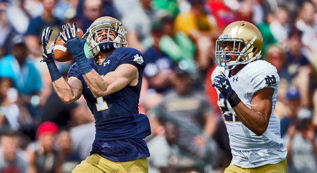 2015 Notre Dame Blue Gold Game Highlights
