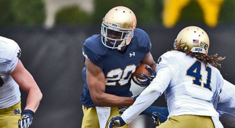 CJ Prosise - Notre Dame RB
