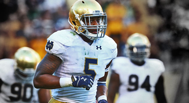 Nyles Morgan - Notre Dame LB