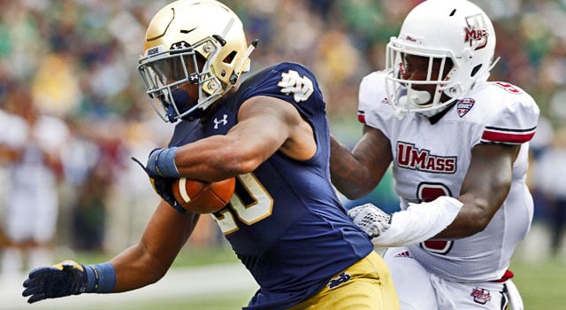 CJ Prosise - Notre Dame RB