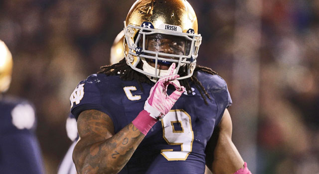 Jaylon Smith - Notre Dame LB v. USC