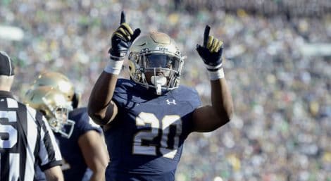 Notre Dame RB CJ Prosise