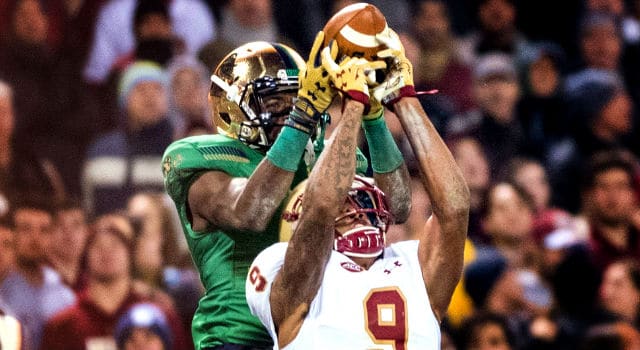 Chris Brown - Notre Dame WR vs. Boston College