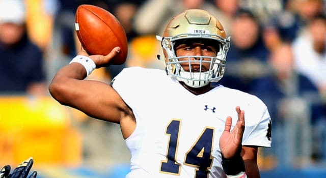 Dehsone Kizer - Notre Dame QB