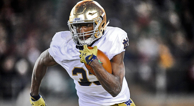 Josh Adams - Notre Dame RB vs. Stanford