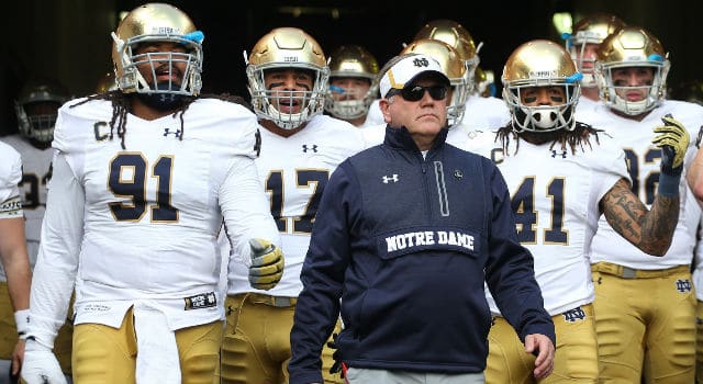 Notre Dame - Ranked 6th in AP Poll