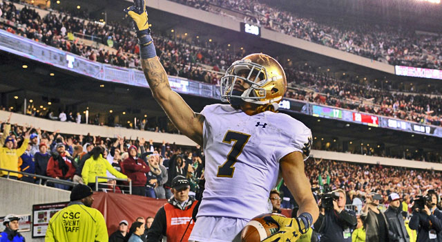 Will Fuller Notre Dame WR