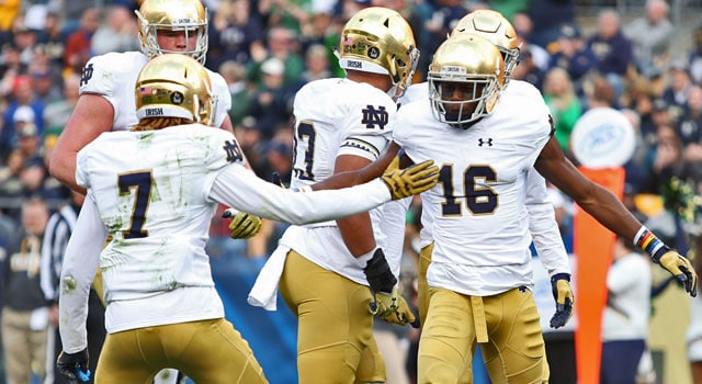 Torii Hunter - Notre Dame WR