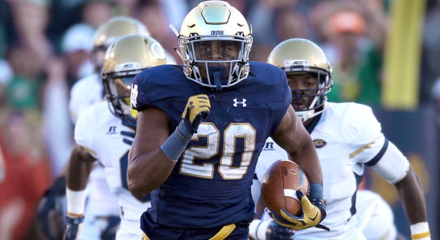 CJ Prosise - Notre Dame RB