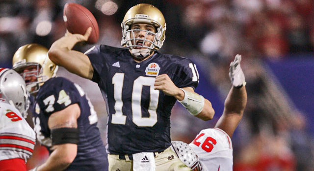 Notre Dame Fiesta Bowl History