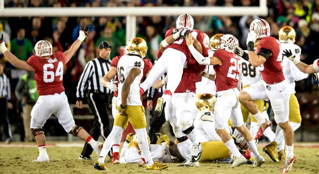 notre dame stanford fg