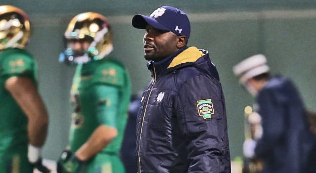 Autry Denson - Notre Dame RB Coach