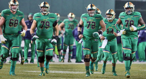 Notre Dame Offensive Line