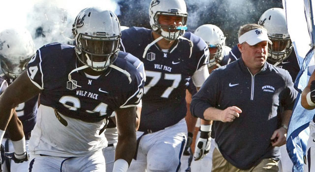 Former Notre Dame assistant Brian Polian will lead the Nevada Wolfpack into Notre Dame Stadium this fall. (Photo: Lance Iversen // USA TODAY Sports)