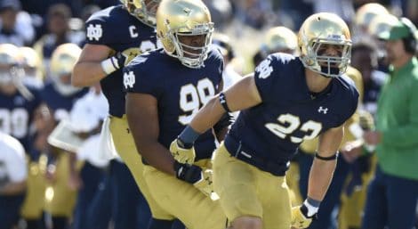 Notre Dame Defense - Drue Tranquill