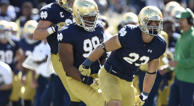 Notre Dame Defense - Drue Tranquill