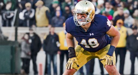 Notre Dame LB Greer Martini