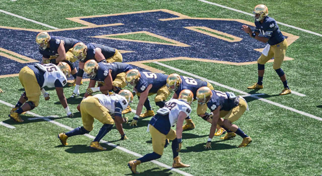 notre dame offense 2016