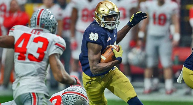 Josh Adams - Notre Dame RB