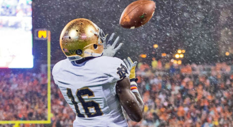 Torii Hunter - Notre Dame WR
