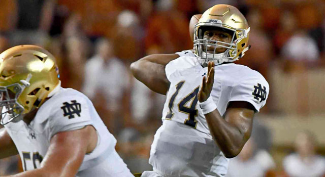 Notre Dame QB Deshone Kizer