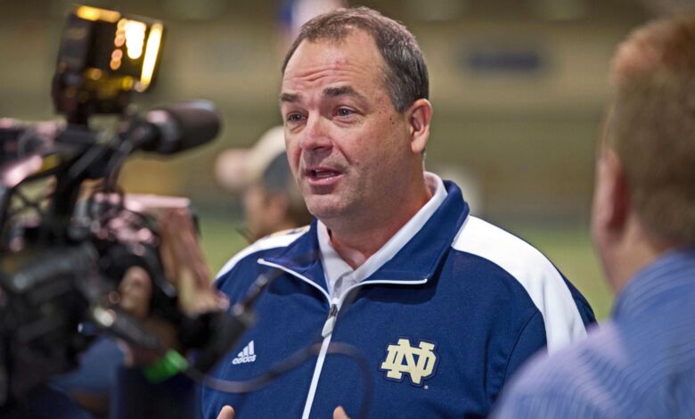 mike denbrock leaving notre dame