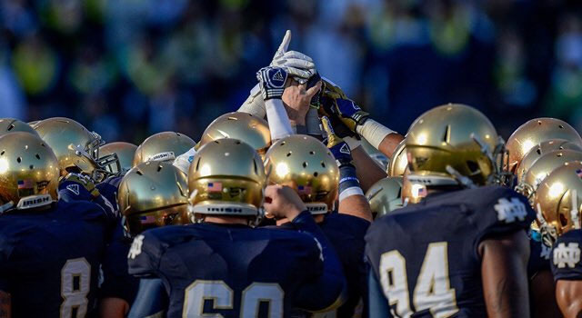 notre dame recruits twitter