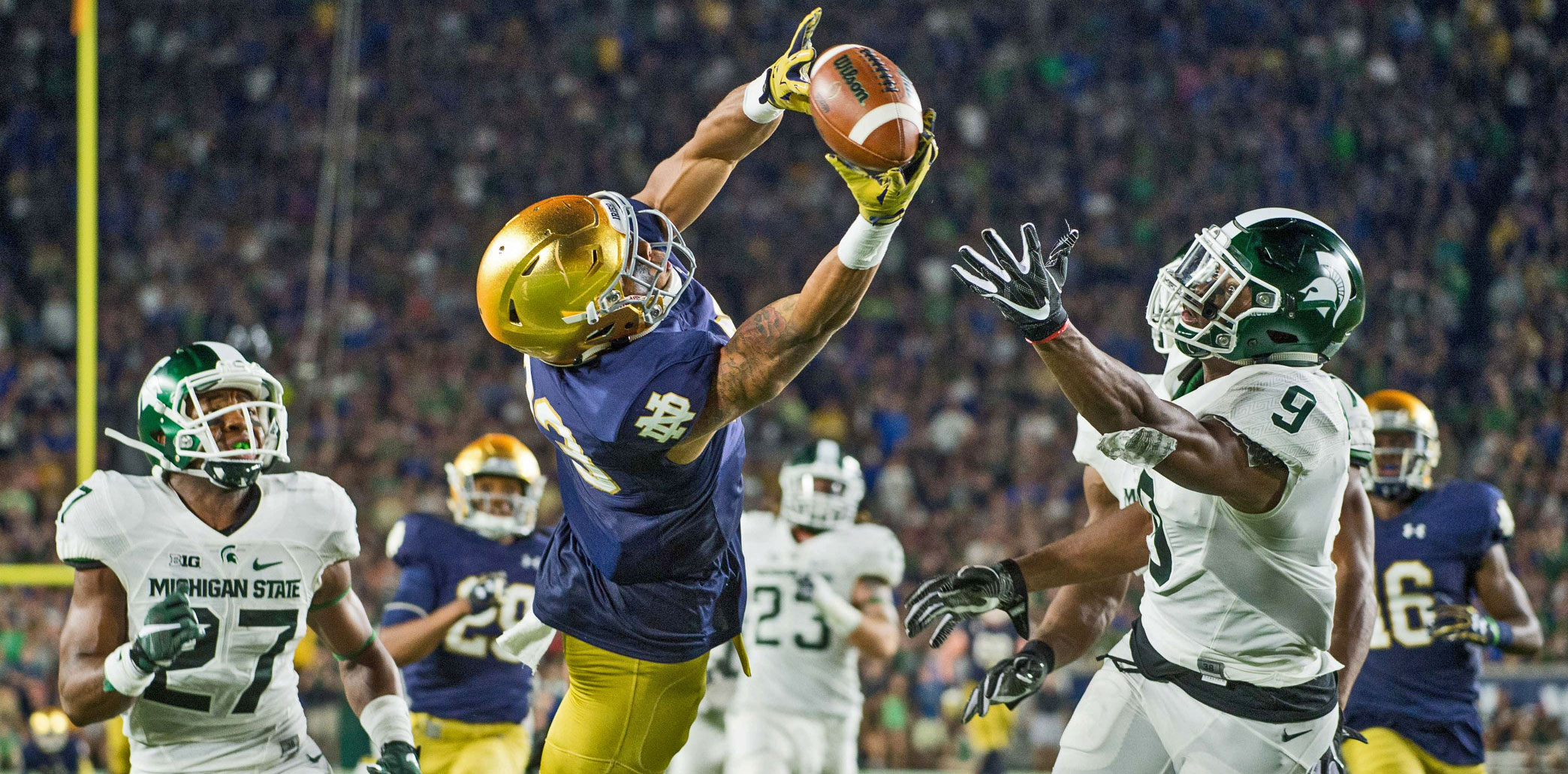 Notre Dame WR Chase Claypool Primed For Stardom // UHND.com2088 x 1030