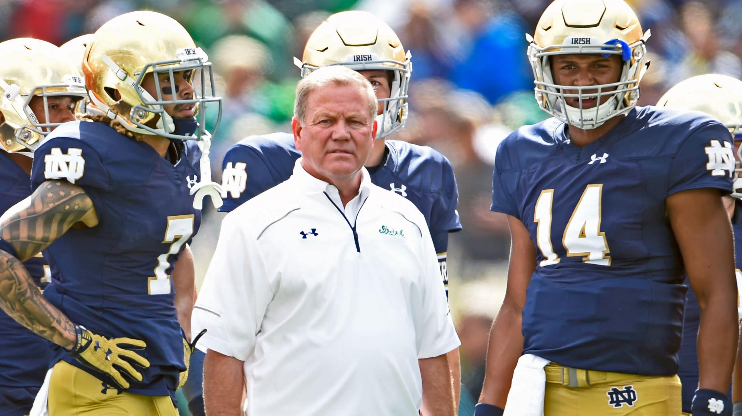 Brian Kelly's AllTime Notre Dame Team Offense //