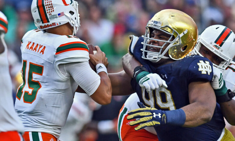 Notre Dame DT Jerry Tillery