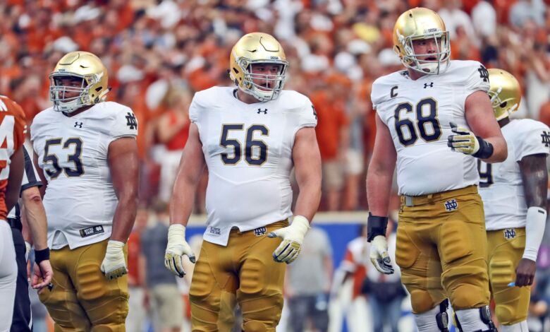 notre dame 2017 OL