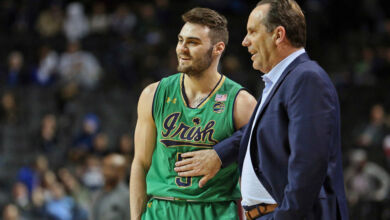 notre dame 5 seed ncaa tourney