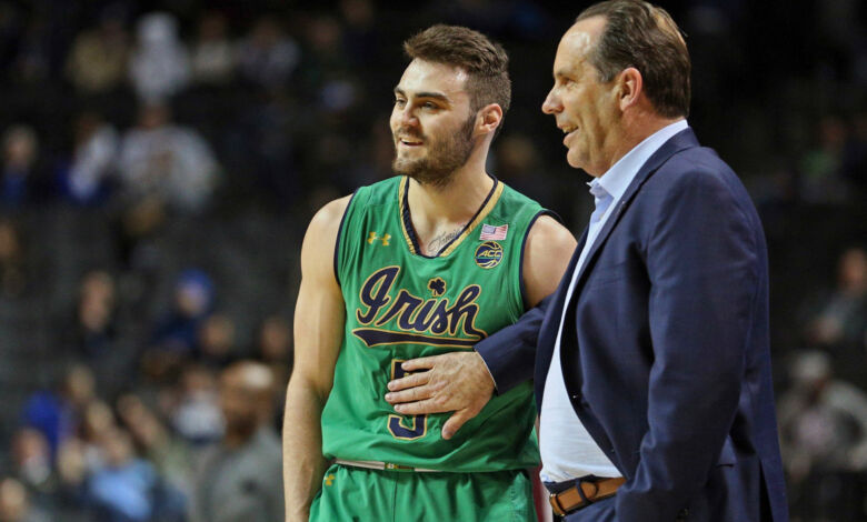 notre dame 5 seed ncaa tourney